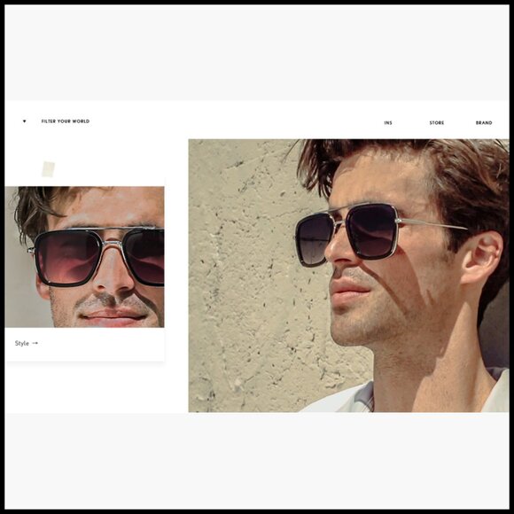 Polarized Sunglasses Retro Square Aviator Alloy Frame UV400 Protection
